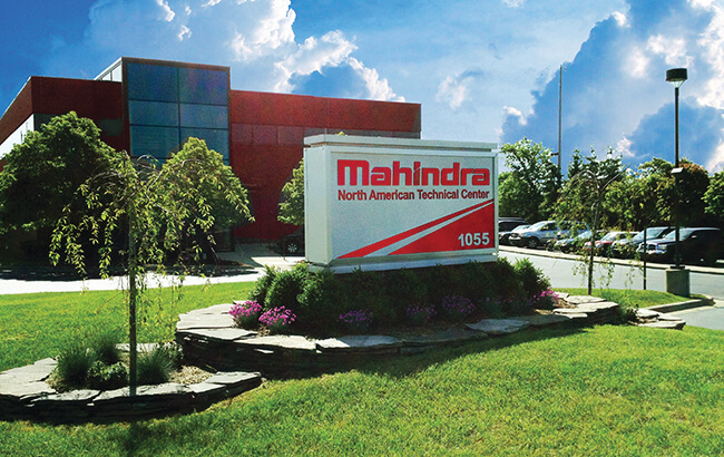 Mahindra Technical Center in US.