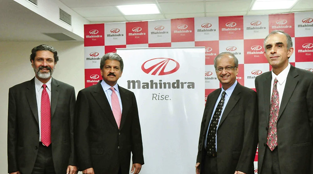 Mr. Anand Mahindra at Mahindra Rise Launch Photo
