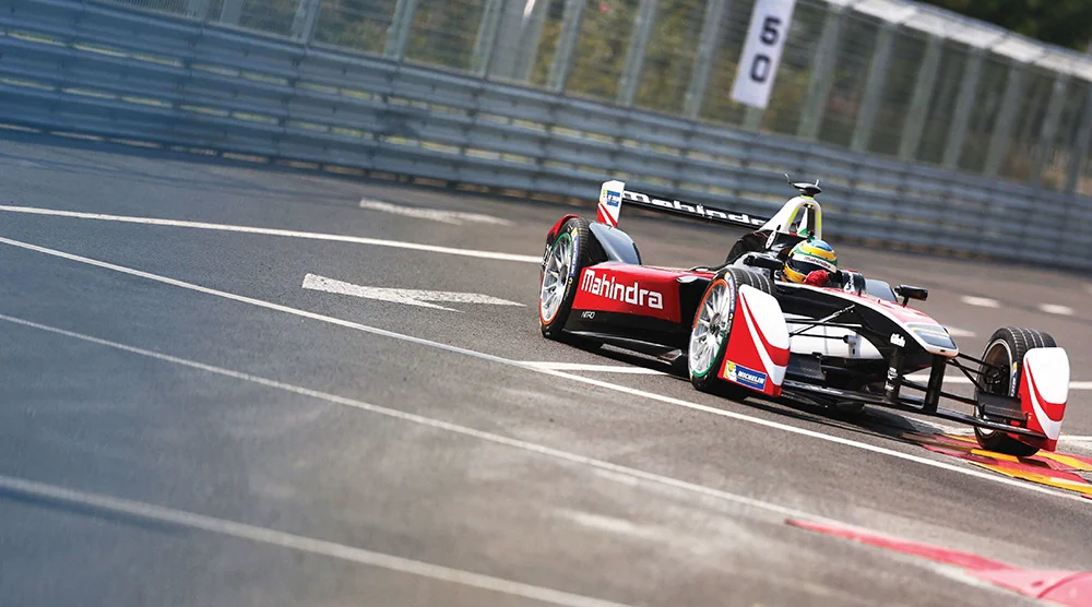 Mahindra Formula E Car Photo