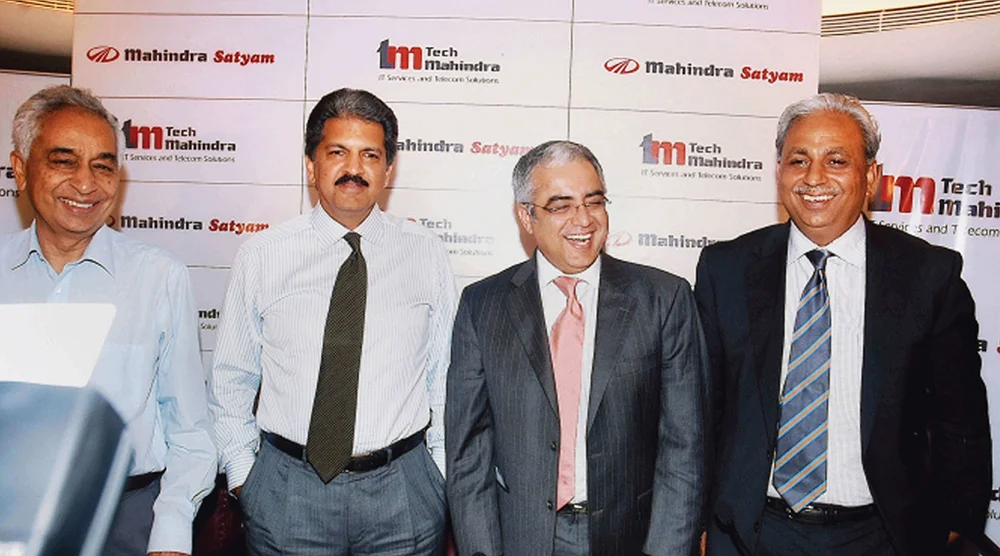 Mr. Anand Mahindra with CP Gurnani Photo