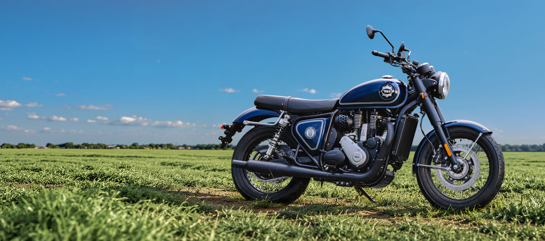 Might to Mettle | BSA GOLD STAR 650 BIRMINGHAM BLUE | Experience the legacy in a whole new colour