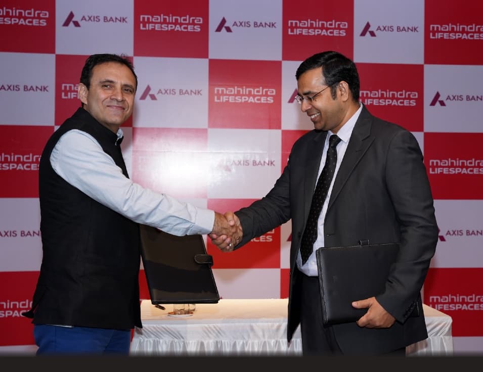 Mahindra Lifespaces and Axis Bank partner to provide home loans for Green Homes  