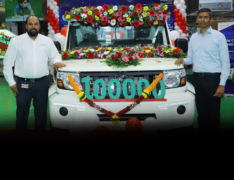 Mahindra’s All-New Bolero MaXX Pik-Up range achieves 1 lakh production milestone in record time