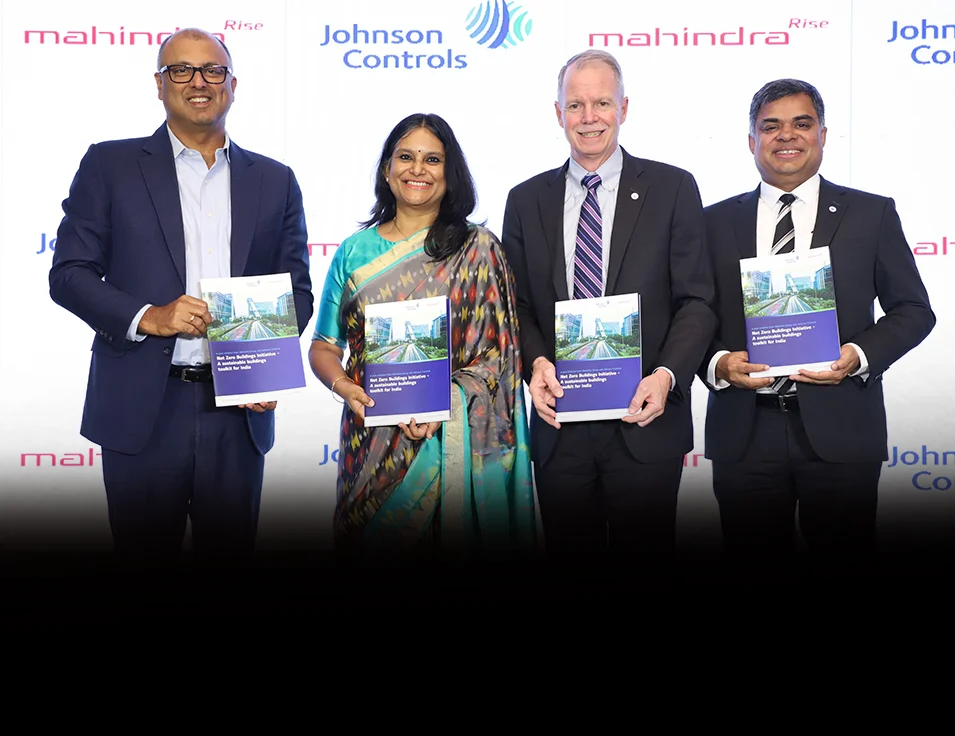Mahindra Group and Johnson Controls launch Net Zero Buildings initiative to decarbonize buildings in India