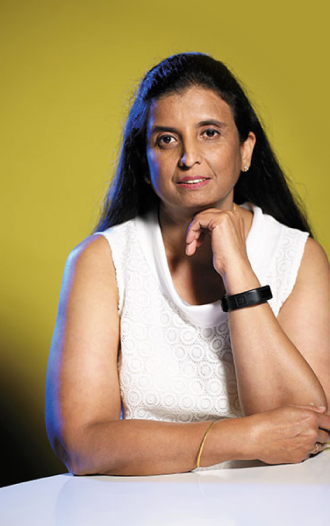 woman at Mahindra